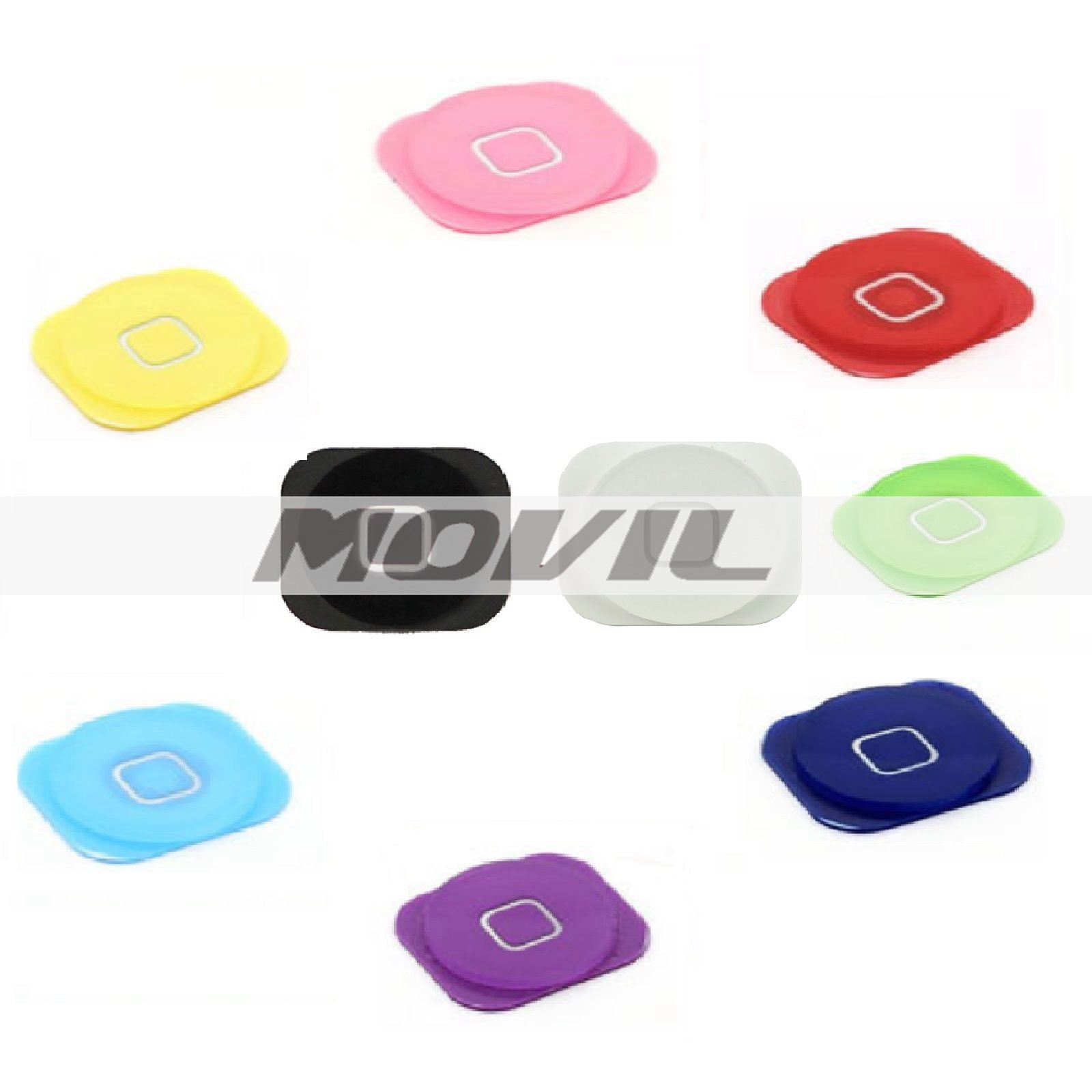Replacement Coloured Home Button Menu Button For iPhone 5